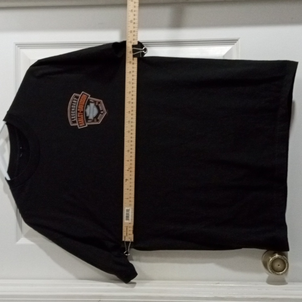 Harley-Davidson Black Short Sleeve Tee Men’s Medium - Picture 5 of 6